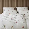 elegante Soft-Flanell Bettwäsche Teddy weiß 135x200 cm + Produktbild-Vorschau 3