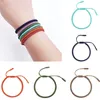 Uni-Armband, einfarbig, handgefertigt, Seil, geflochten, Produktbild-Vorschau 2