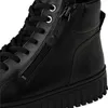 Tamaris Damen Leder High Top Sneaker Schwarz Produktbild-Vorschau 2