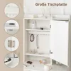 GIHAUVIA Schminktisch mit LED-Beleuchtung, einstellbare Produktbild-Vorschau 6