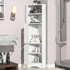 Flieks armoire d'angle avec 2 étagères ouvertes, armoire de Voir les images du produit 2