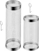 2er Set Zylindrischer Grillkorb Rund aus Edelstahl mit 1x Produktbild-Vorschau 1