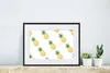 MuchoWow® Gerahmtes Poster Ananas - Obst - Muster 40x30 cm Produktbild-Vorschau 6