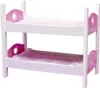 patrová postel pro panenky 50,5 x 27,5 x 43 cm dřevo Náhled obrázku produktu 2