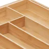 relaxdays Ausziehbarer Besteckkasten aus Bambus Produktbild-Vorschau 8
