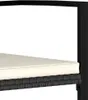 VidaXL 315110, Taras, Obite siedzisko, Technorattan, Stal, Podgląd zdjęcia produktu 3