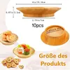 10x Bambus Weinglasaufsatz, Glasdeckel & Charcuterie Produktbild-Vorschau 5