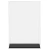vidaXL Vetrina trasparente 17x12x25 cm Acrilico Anteprima dell’immagine prodotto 3