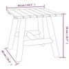 vidaXL Beistelltisch 49x49x50 cm Massivholz Fichte Produktbild-Vorschau 6