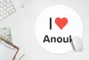 MuchoWow® Mauspad Mousepad Ich liebe - Anouk - Mädchen Produktbild-Vorschau 5