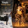 Weihnachts Schneemann Gartenstecker, solarbetrieben, Produktbild-Vorschau 6