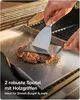 Praknu Plancha Grillplatte Edelstahl (30x40 cm) – Plancha Produktbild-Vorschau 5
