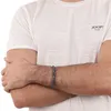 Joop! Herren Armband 2039826 Leder grau Edelstahl IP Gun Produktbild-Vorschau 5
