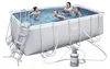Bestway Power Steel™ Frame Pool Komplett-Set, eckig, Produktbild-Vorschau 1