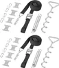 Sturmband Markise Abspannset Hold Down Side Kit kompatibel Produktbild-Vorschau 6