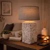 Tischlampe Zement Nachttischlampe Tischleuchte Stein Lampe Produktbild-Vorschau 5