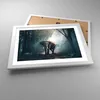 Gerahmtes Poster - Weißer Rahmen - elefant natur - 40x30 cm Produktbild-Vorschau 3