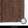 HOMESCAPES Badematten Set 2tlg Spa Surpreme Braun Produktbild-Vorschau 2