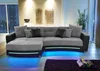 Multimedia-Ecksofa Couch mit RGB-LED Bluetooth Soundsystem Produktbild-Vorschau 3