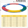 AREBOS Trampolin Randabdeckung Ø 305 cm Bunt | UV-beständig Produktbild-Vorschau 7