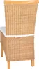 MiaMöbel Esszimmerstuhl Rattan 47x98x57 cm Modern Produktbild-Vorschau 6