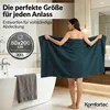 Komfortec 2er Saunatuch Set 80x200 cm aus 100% Baumwolle, Produktbild-Vorschau 2