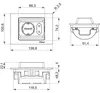 Presa EVOline Spin, presa Schuko, presa Euro, presa da Anteprima dell’immagine prodotto 5