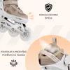 Inline brusle Blackwheels Flex Pro Beige Kolečkové brusle Náhled obrázku produktu 4
