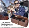 Leder-Uhren-Reiseetui (3 Uhren) – Rundes Design mit Produktbild-Vorschau 3