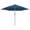 vidaXL Housse de rechange pour parasol bleu azur 300 cm Voir les images du produit 4