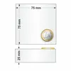 Acrylblock 75x75x25mm transparent, rundum glänzend polierte Produktbild-Vorschau 3