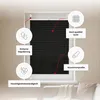 Estika Plissee Klemmfix ohne Bohren - 95 x 120 cm - Schwarz Produktbild-Vorschau 2