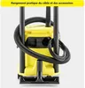 Aspirateur Eau et Poussières Kärcher WD2 Plus, 1000W, Cuve Voir les images du produit 3