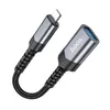 Adaptateur Lightning vers USB A Hoco UA24 noir Voir les images du produit 3
