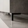 RTV-Schrank COLGANTE BETON 200 cm auf Beinen - schwarze Produktbild-Vorschau 2