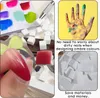 100 Stück Nail Art Schwamm mit Metallgreifer, Sponge Brush Produktbild-Vorschau 3
