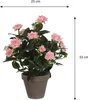 Fiore artificiale rosa Ø 25 H 33 cm rosa Anteprima dell’immagine prodotto 9