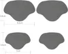 INF Fersenreparaturflicken für Sneaker - 3 Sets (12 Stück) Produktbild-Vorschau 2