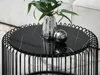 Tavolino da caffè di design IRAKLI - marmo nero / nero Anteprima dell’immagine prodotto 2
