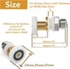 Duschrollen 25mm, Duschschiebetür Rollenlager für Duschtür Produktbild-Vorschau 3