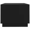 vidaXL Tavolino nero 102x55x43 cm Materiale ligneo Anteprima dell’immagine prodotto 5