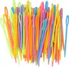 Plastikowe igły z dużym oczkiem, 100 sztuk, igły do Podgląd zdjęcia produktu 7