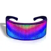 LED Party Brille  – BT App gesteuerte leuchtende DIY Produktbild-Vorschau 9