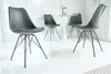 riess-ambiente Retro Stuhl SCANDINAVIA MEISTERSTÜCK grau Produktbild-Vorschau 3