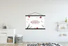 MuchoWow® Textilposter Winter - Weihnachten - Zitat 150x100 Produktbild-Vorschau 2