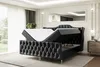 ALTDECOR Boxspringbett mit Gold Füßen, Matratze und Produktbild-Vorschau 3