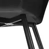 Chaise MARILYN Effet Velours Style Scandinave - noir, Lot Voir les images du produit 8