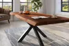 Baumkantentisch 240 x 120 cm Esstisch massiv Akazie Produktbild-Vorschau 4