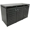 DEGAMO Mülltonnenbox  3er KÖLN 200x80x116cm für Tonnen 120 Produktbild-Vorschau 5