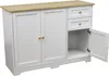 Milani Home - comodino armadietto 3 ante e 2 cassetti 110 x Anteprima dell’immagine prodotto 3